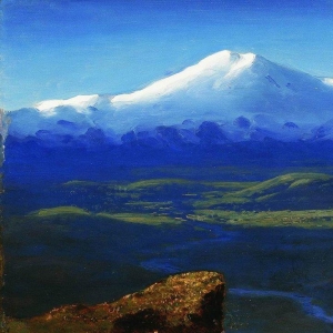 160. Куинджи Архип – Снежные вершины. 1890-1895