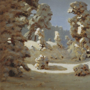 162. Куинджи Архип – Солнечные пятна на инее. 1876-1890