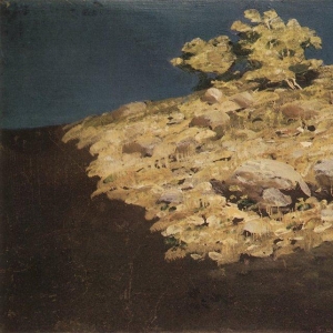 35. Куинджи Архип – Горный склон. Крым. 1885-1890