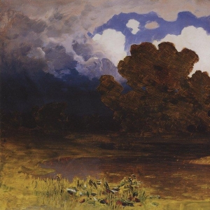 89. Куинджи Архип – Лесное озеро. Облако. Не ранее 1890