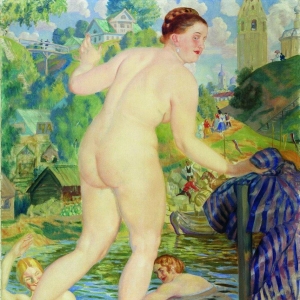 Купальщица. (1922(