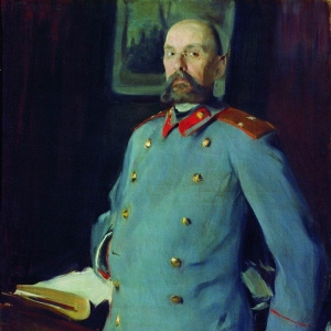 Портрет коменданта Мариинского дворца генерал-майора Павла Аркадьевича Шевелева (1846 ). 1903