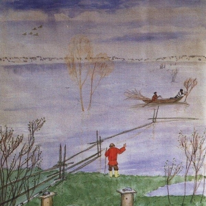 Иллюстрация к стихотворению Пчелы Н.А.Некрасова.