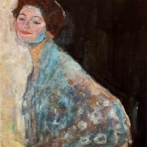 Густав Климт - Портрет дамы в белом