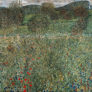 Густав Климт - Фруктовый сад с полевыми цветами