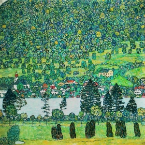 Густав Климт - Лес на склоне у озера Аттерзе