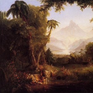 Томас Коул - Райский сад, 1828