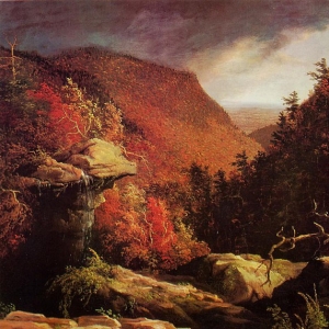Томас Коул - Ущелье в горах Кэтскиллз, 1827