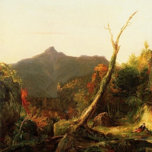 Томас Коул - Осенний пейзаж (гора Чокоруа)