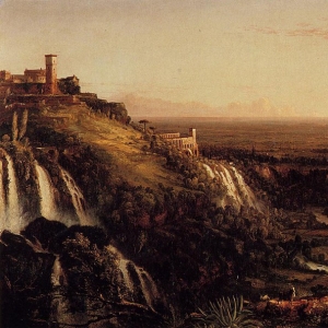 Томас Коул - Водопады на стороне Тиволи, обращенной к Риму