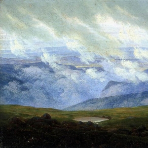 Каспар Давид Фридрих - Плывущие по небу облака