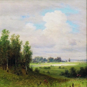 Кондратенко Гавриил - Летний пейзаж 1890 е