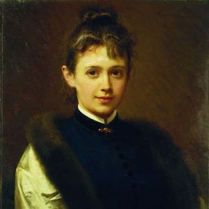 Женский портрет. (1884)