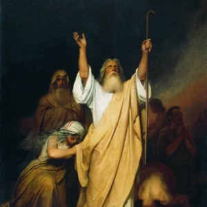 Молитва Моисея после перехода израильтян через Черное море.