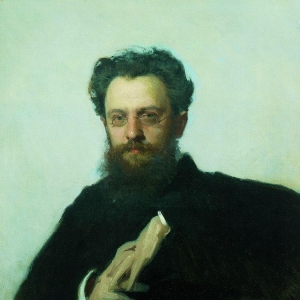 Портрет Адриана Викторовича Прахова, историка искусств и художественного критика. 