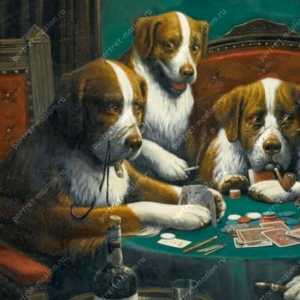 16. Кассиус Кулидж - Игра в покер (1894)