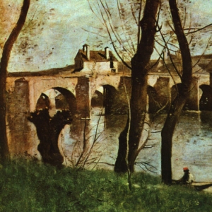 Жан Батист Камиль Коро - Мост в Нанте