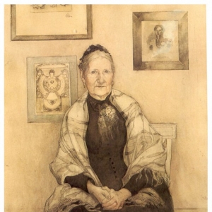Карл Ларсон - Моя мать, 1893