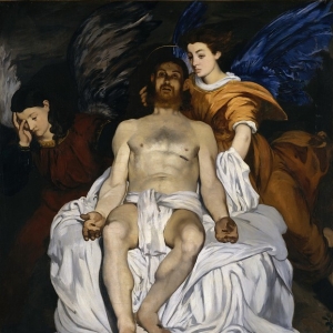 Мане Эдуард - Мёртвый Христос с ангелами