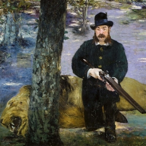 Мане Эдуард - Портрет М. Пертюизе, охотника на львов
