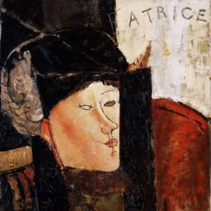 Амедео Модильяни - Портрет Беатрис Хастингс, 1916