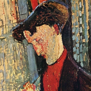 Амедео Модильяни - Портрет художника Фрэнка Хэвиленда, 1913