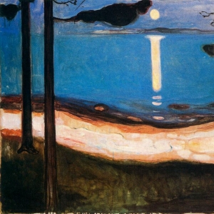 Эдвард Мунк - Лунный свет, 1895
