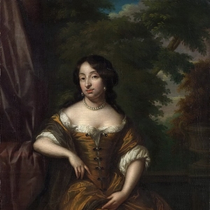 Каспар Нечер - Анна Мария Хуфт (1646-1715), супруга Яна Боудена Коуртена