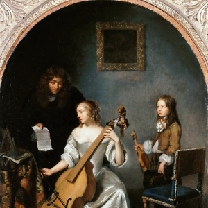 Каспар Нечер - Урок игры на виолончели