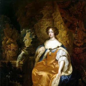 Каспар Нечер - Портрет Марии II Стюарт