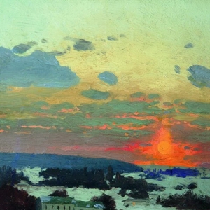 Орловский Владимир Донатович - Закат. 1896
