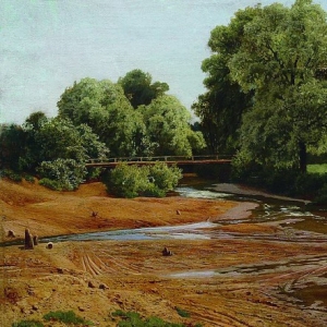 Орловский Владимир Донатович - Летний пейзаж. 1877