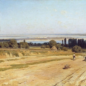 Орловский Владимир Донатович - Вид на Украине 1883