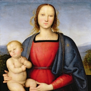 Пьетро Перуджино - Мадонна с Младенцем, с. 1500