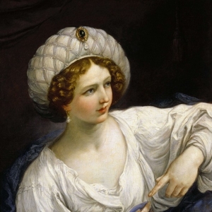 Рени Гвидо - Портрет женщины в образе сивиллы