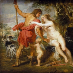 Рубенс Питер Пауль - Венера и Адонис - 1635