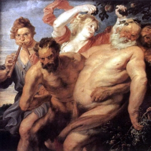 Рубенс Питер Пауль - Пьяный силен (школа Рубенса) - ок 1620