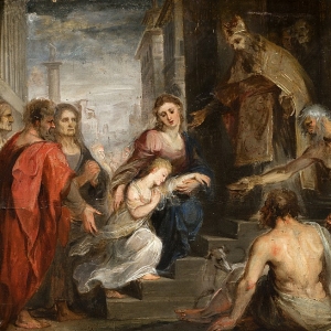 Рубенс Питер Пауль - Введение Марии в храм