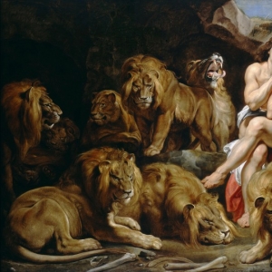 Рубенс Питер Пауль - Даниил в яме со львами