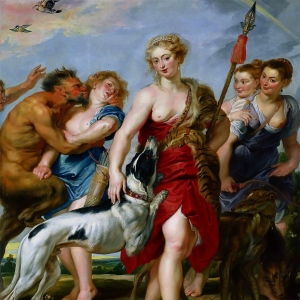 Рубенс Питер Пауль - Диана с нимфами, отправляющиеся на охоту