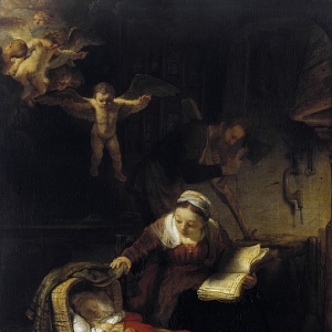 Рембрандт Харменс ван Рейн - Святое семейство 2