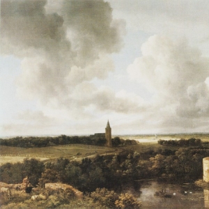 Якоб Исаакс ван Рёйсдал - Пейзаж с руинами