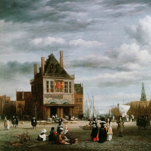 Якоб Исаакс ван Рёйсдал - Площадь Дейм в Амстердаме