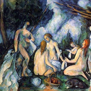 Поль Сезанн - Большие купальщицы, 1904