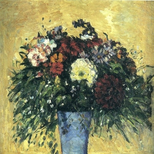 Поль Сезанн - Букет цветов в вазе