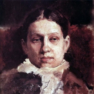 Серов Валентин Александрович - Портрет В. А. Репиной. 1881