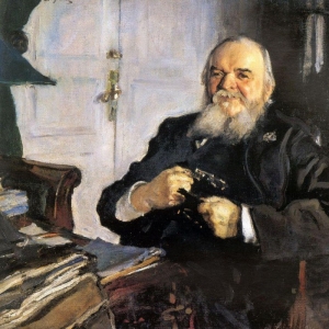 Серов Валентин Александрович - Портрет А. Н. Турчанинова. 1906