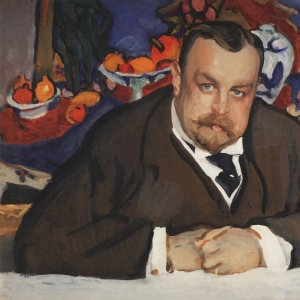 Серов Валентин Александрович - Портрет И. А. Морозова. 1910