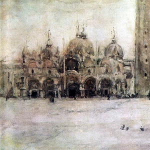 Серов Валентин Александрович - Площадь Св. Марка в Венеции. 1887