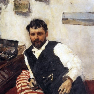 Серов Валентин Александрович - Портрет художника К. А. Коровина. 1891